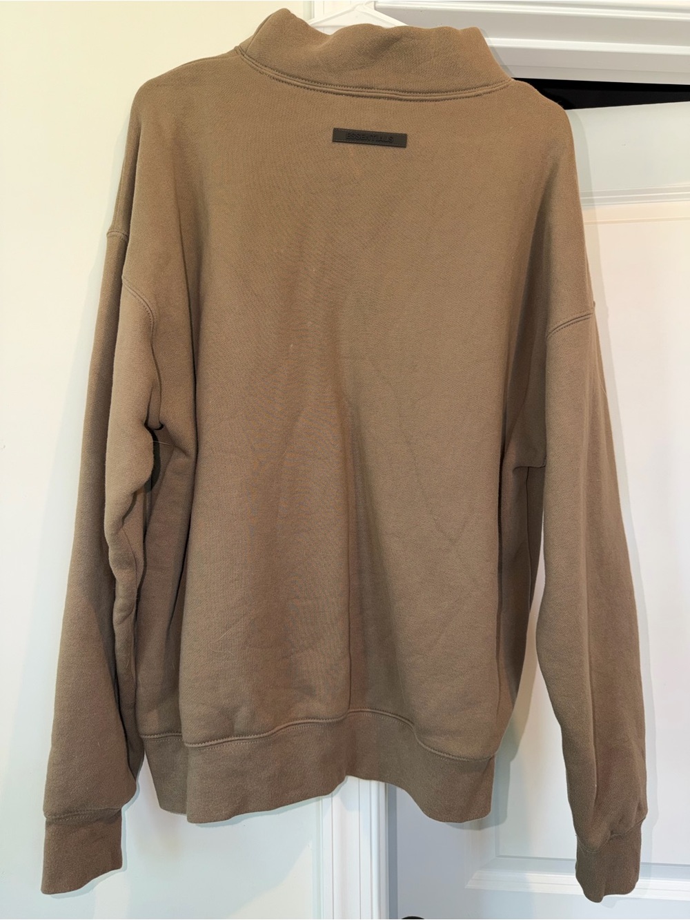 ESSENTIALS Brown Pullover Sweatshirt - Picture 2 of 4